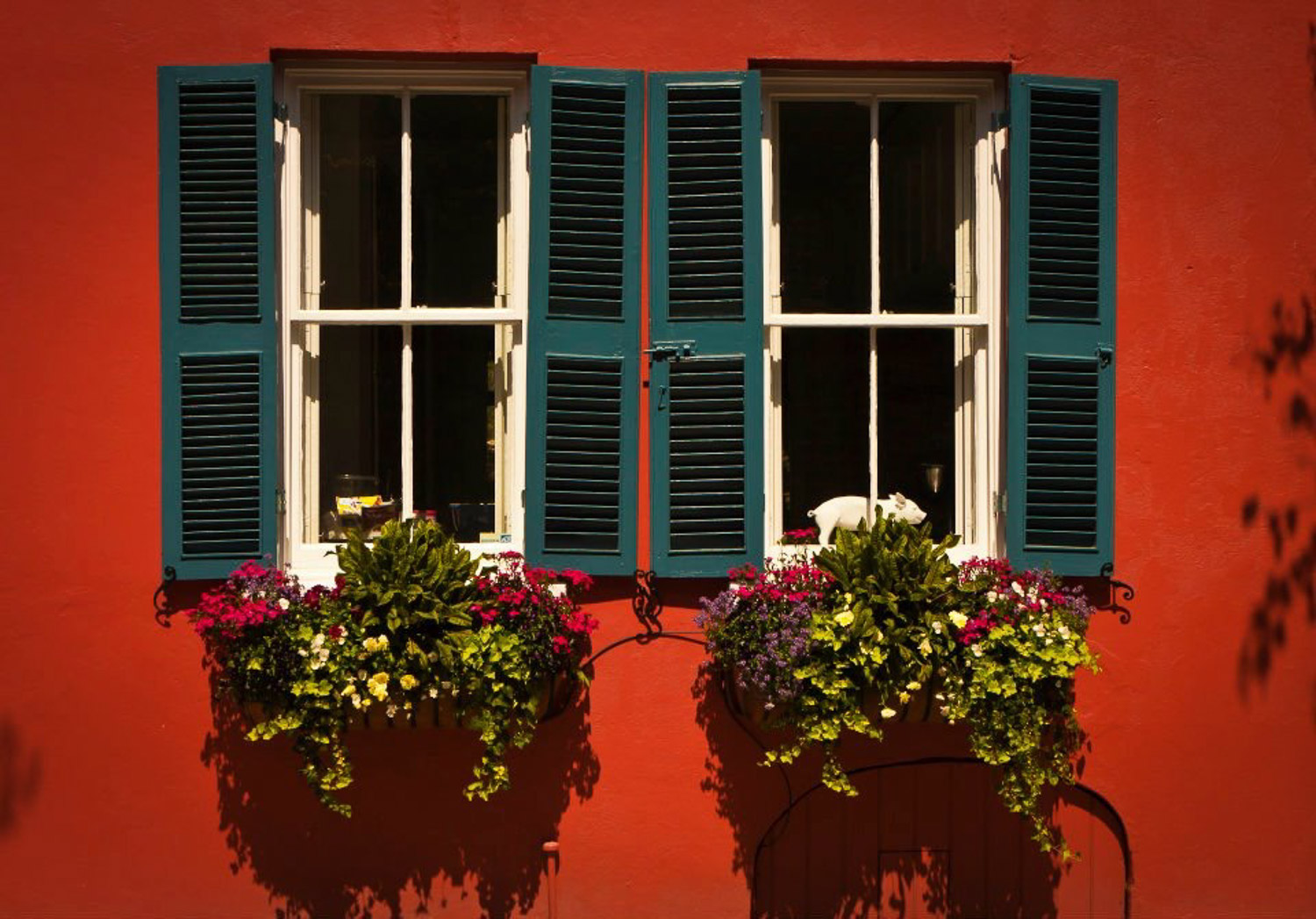 Red Wall Shutters Glenn Bloodworth Photography Photographer Ottawa Ontario Canada