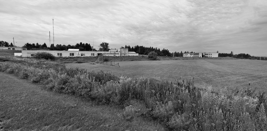 Former Recreation Field, Men's Barracks & Combined Mess Hall, CFS Foymount Glenn Bloodworth Photography Photographer Ottawa Ontario Canada